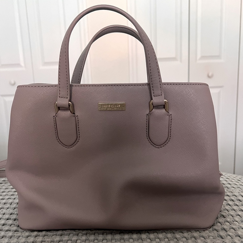 Kate Spade Gray Satchel Bag